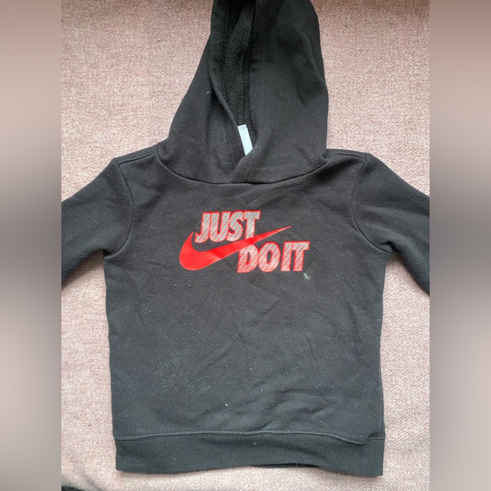 8 items - Nike Black Hoodie with Red Swoosh